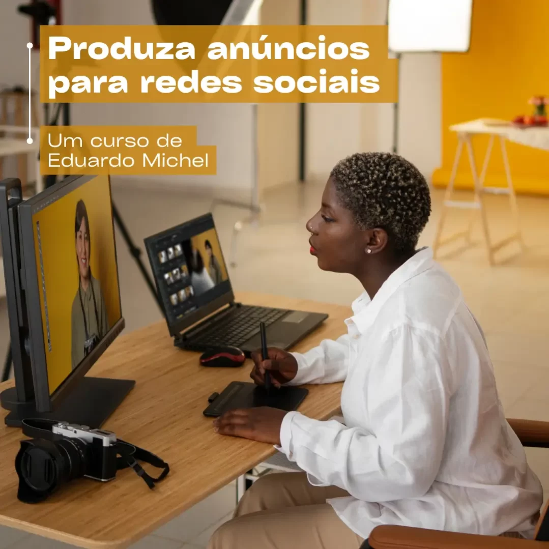 Produza anúncios para redes sociais